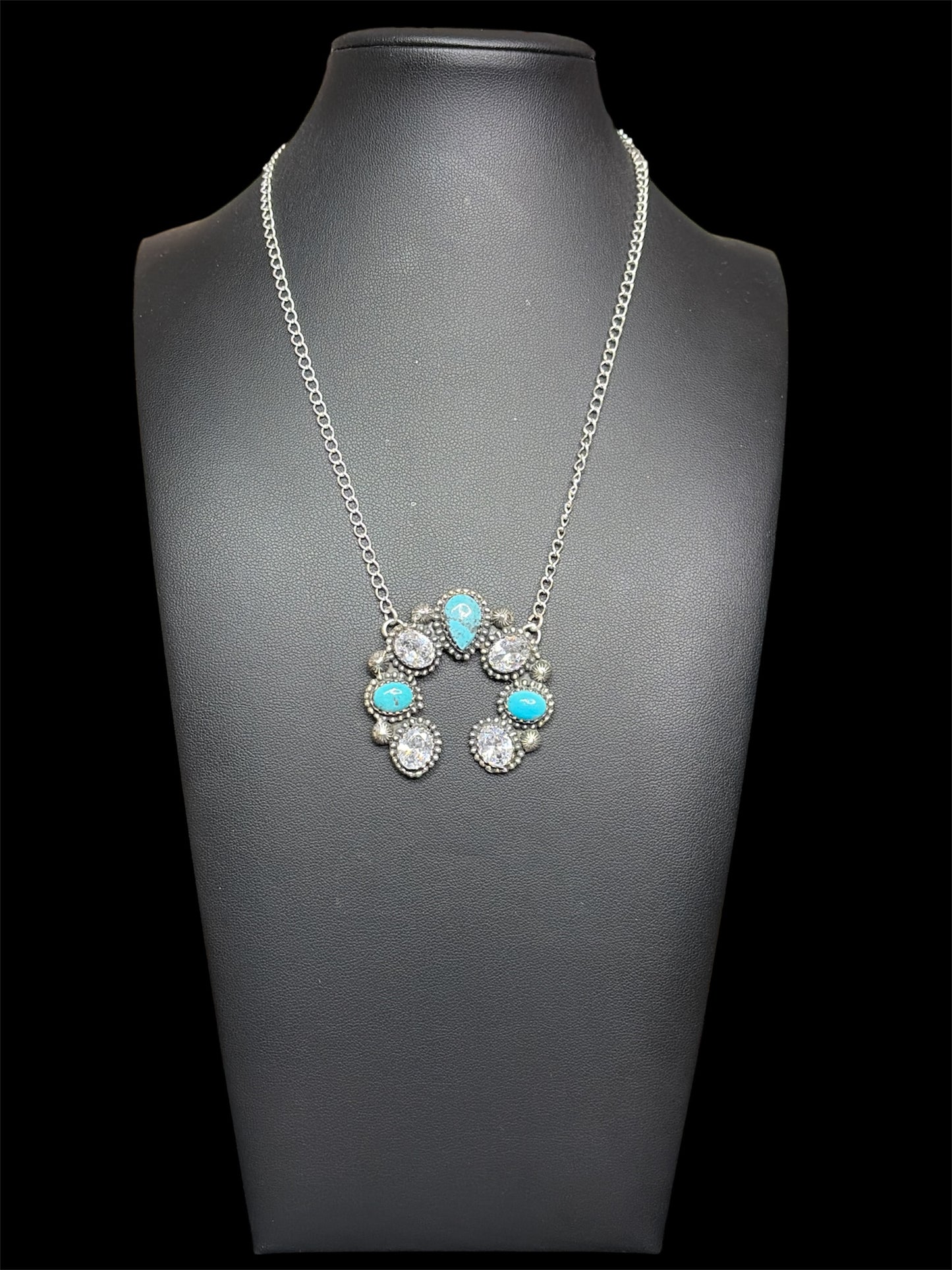Southwest Sparkle Naja Style Necklace (see description)