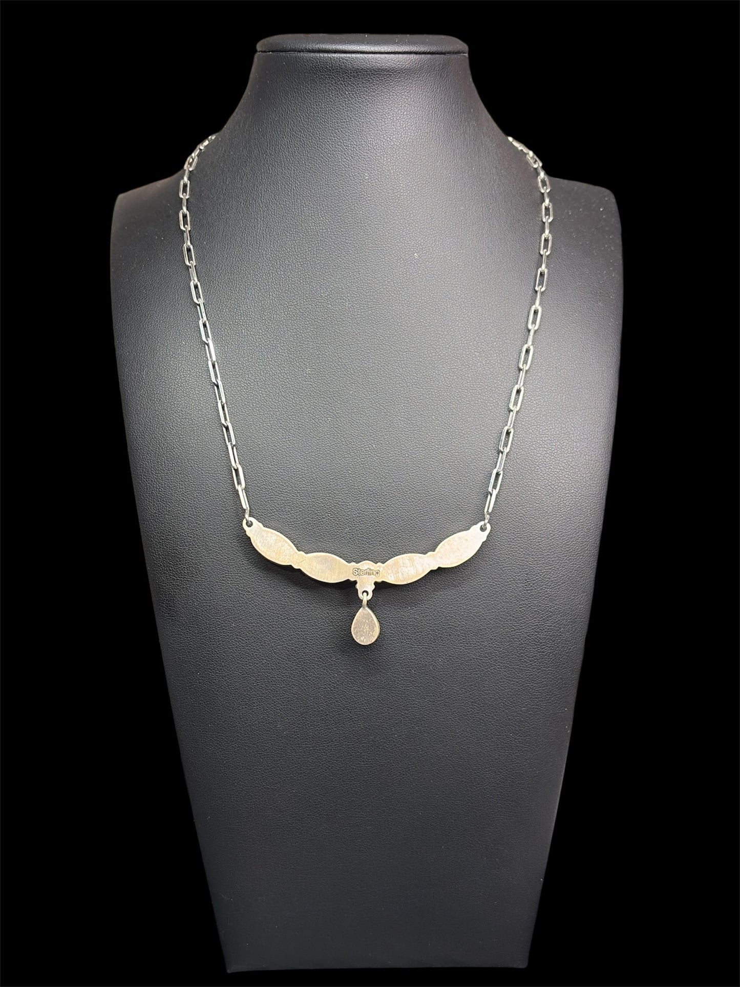 Purple Spiny & CZ Necklace