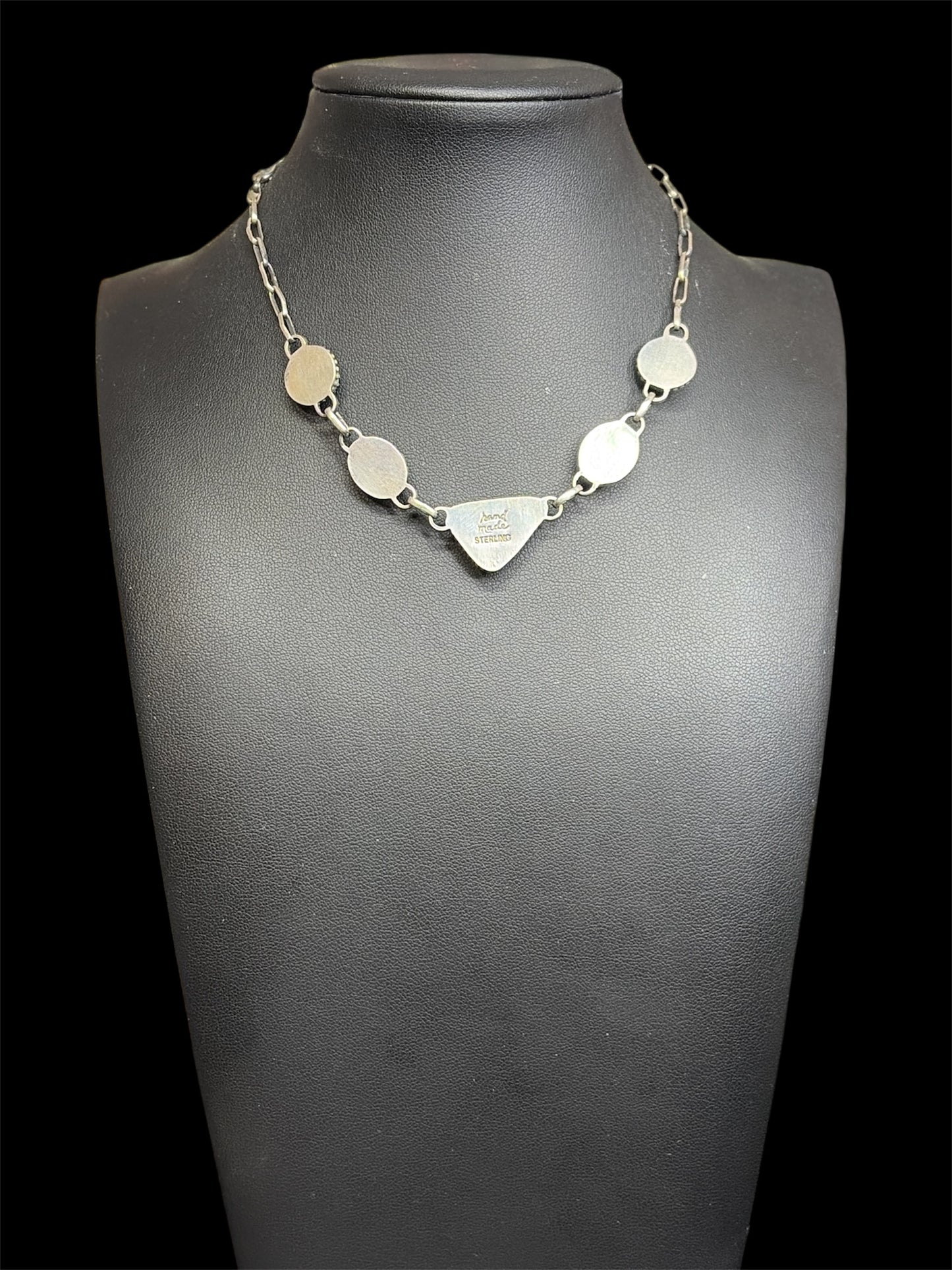 Handcrafted Kingman Turquoise Multi-Stone Choker