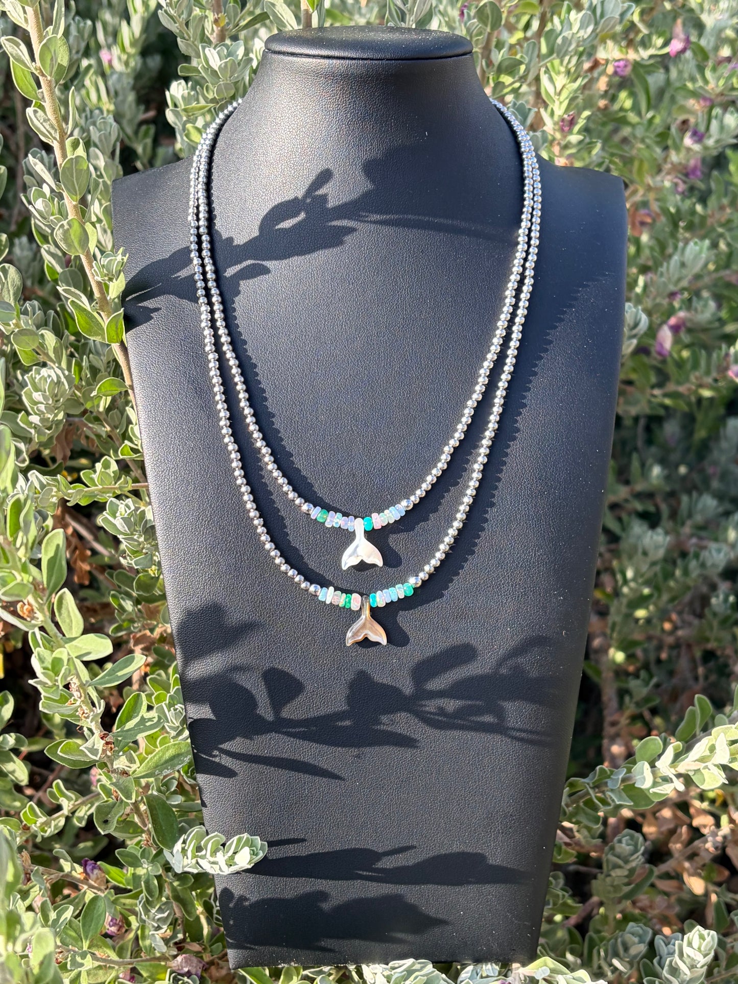 Opal Tide Mermaid Necklace