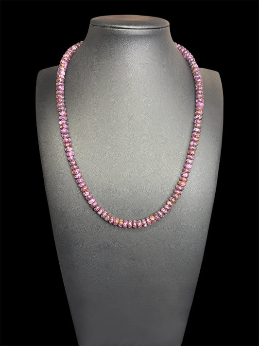 Navajo - Tiffany Garcia - Purple Spiny Necklace