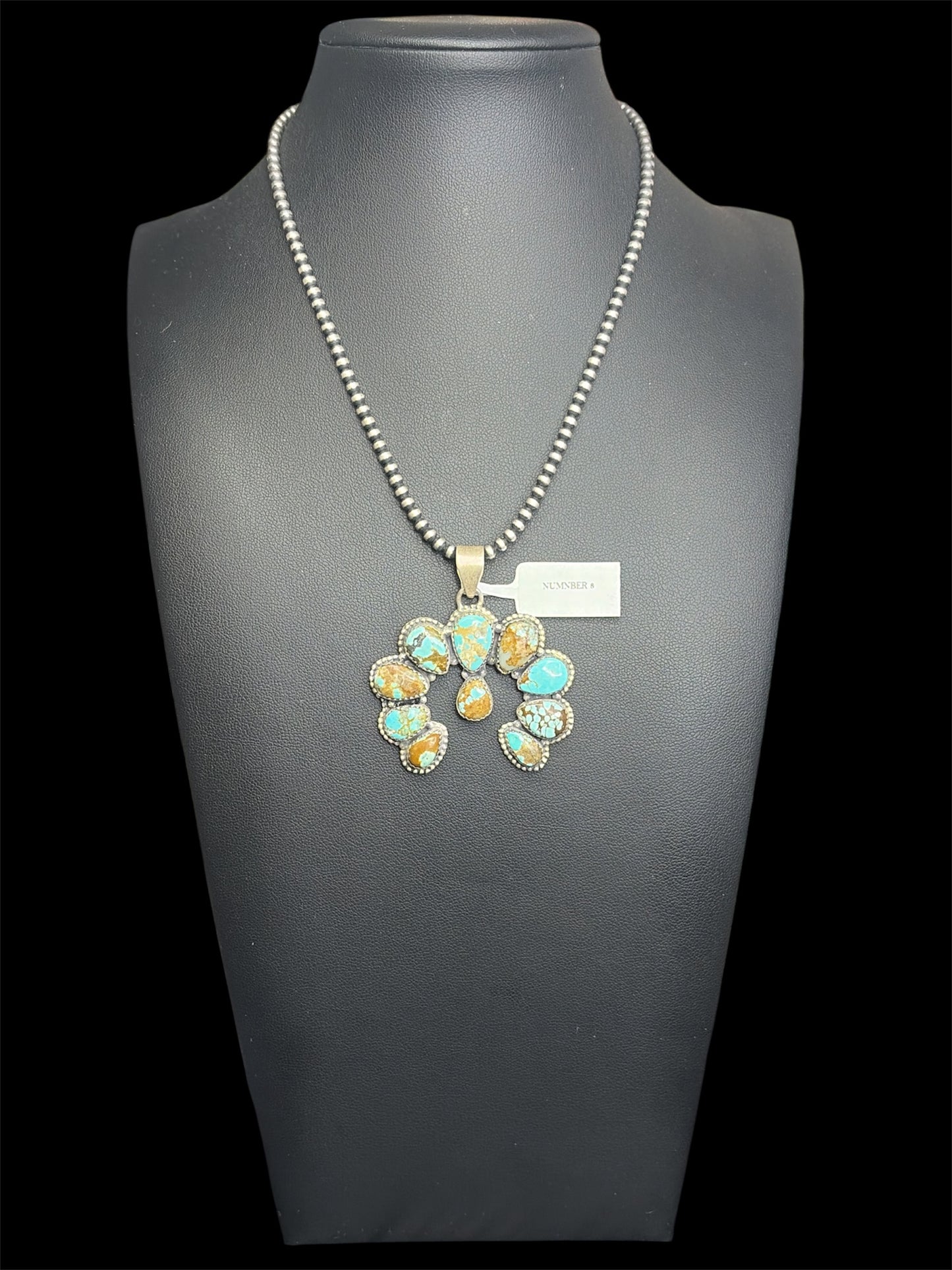 Mine 8 Turquoise Naja Pendant