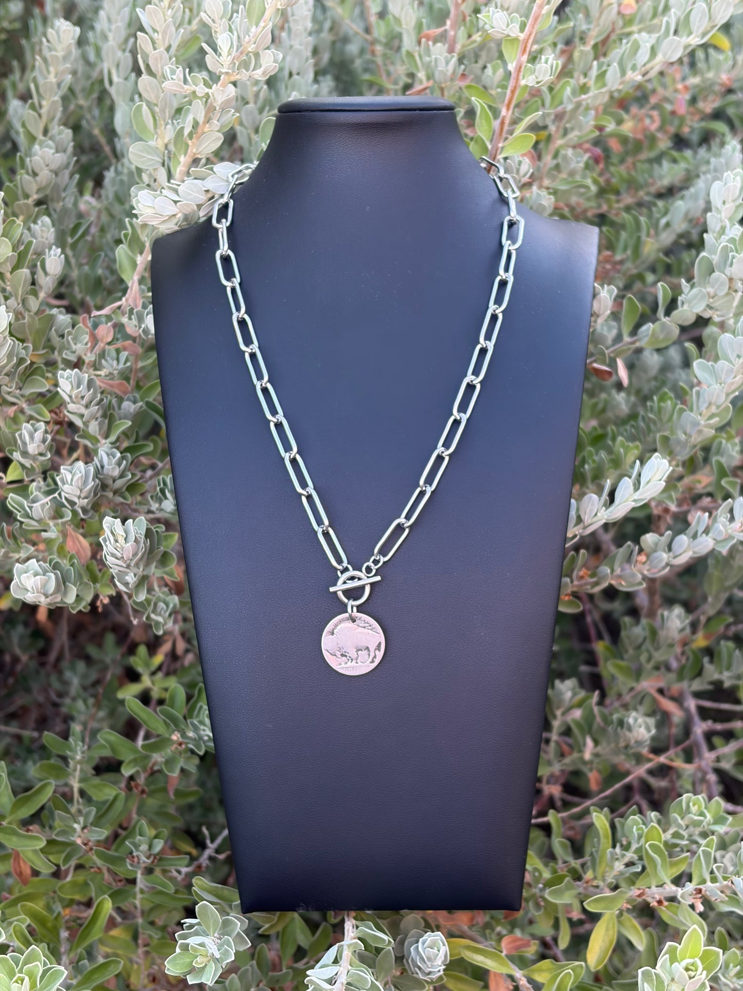 The Toggle Buffalo Nickel Necklace