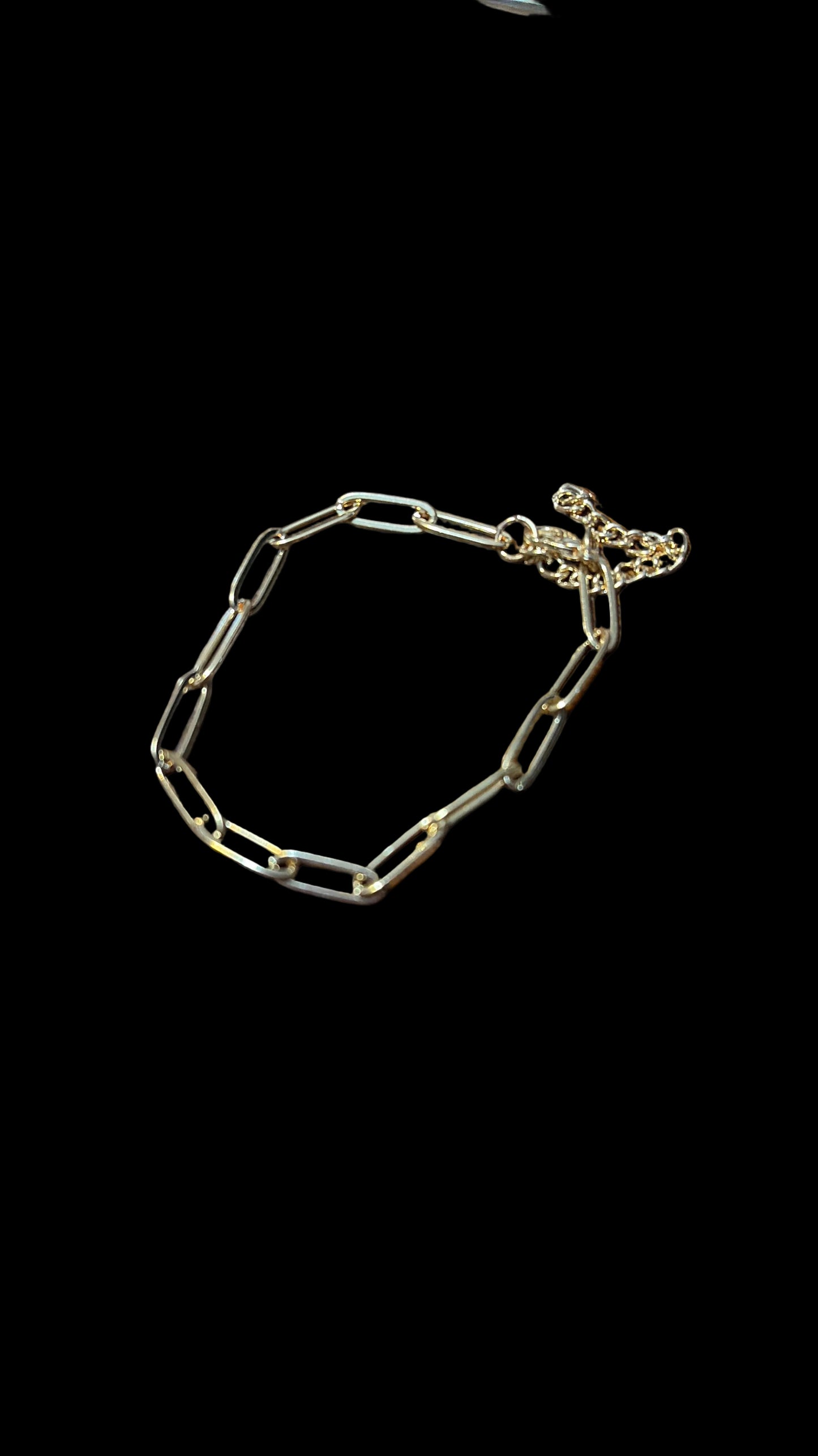 Stainless Steel Paperclip Bracelet