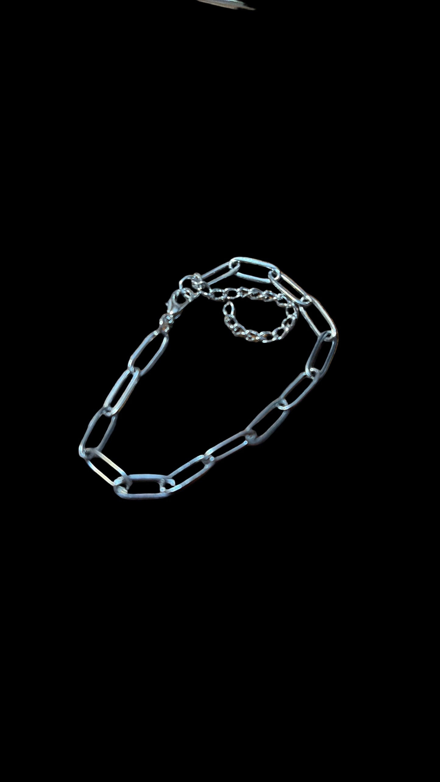 Stainless Steel Paperclip Bracelet