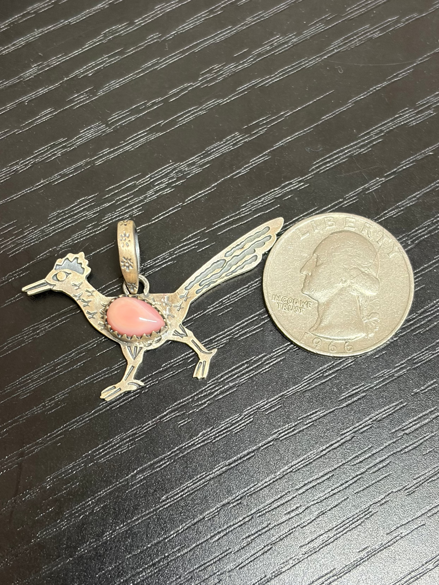 Handcrafted Roadrunner Pendants