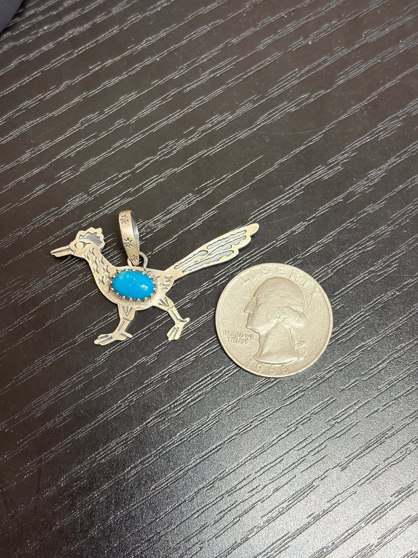 Handcrafted Roadrunner Pendants