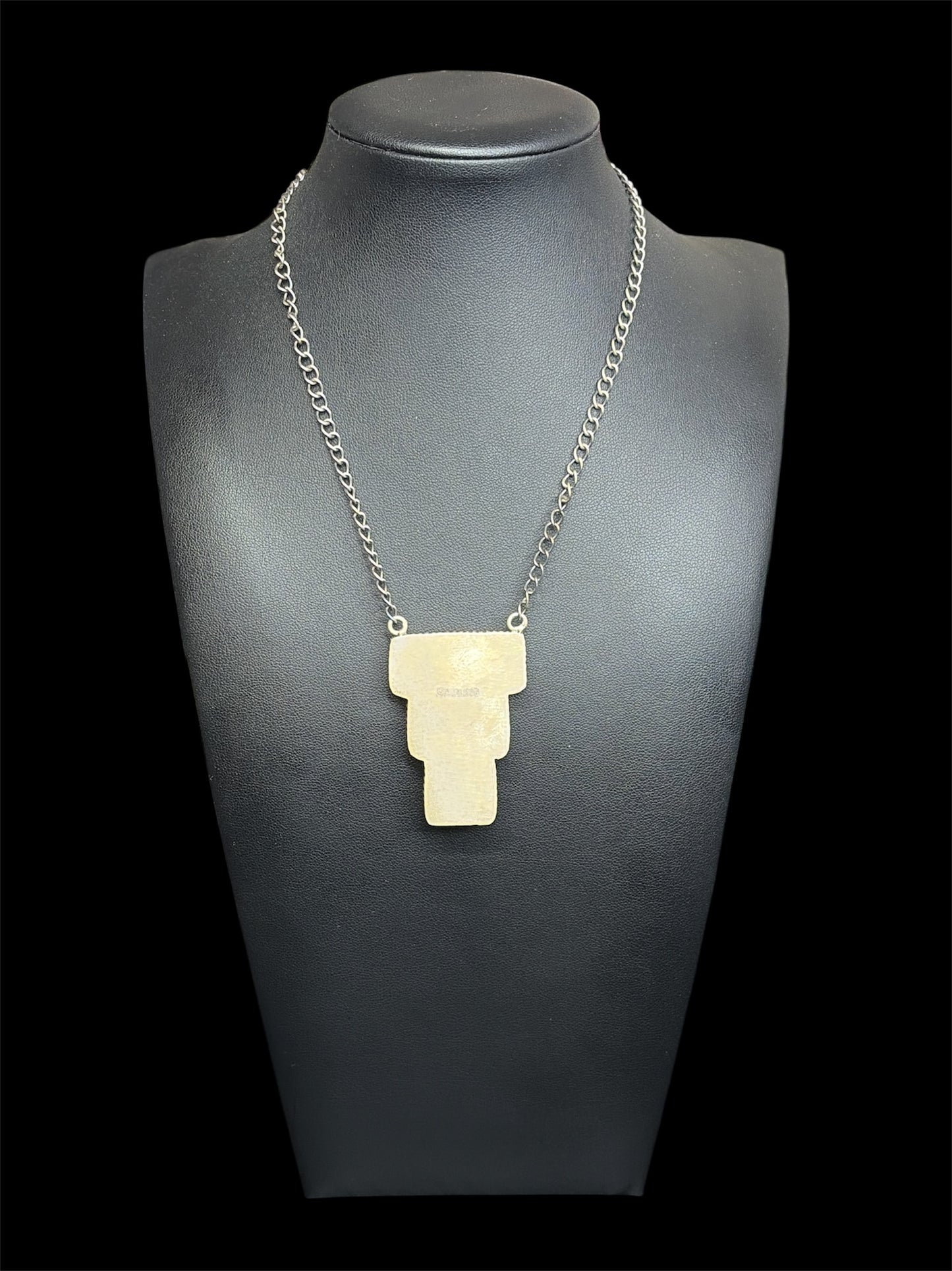 Number 8 Turquoise Tiered Bar Necklace