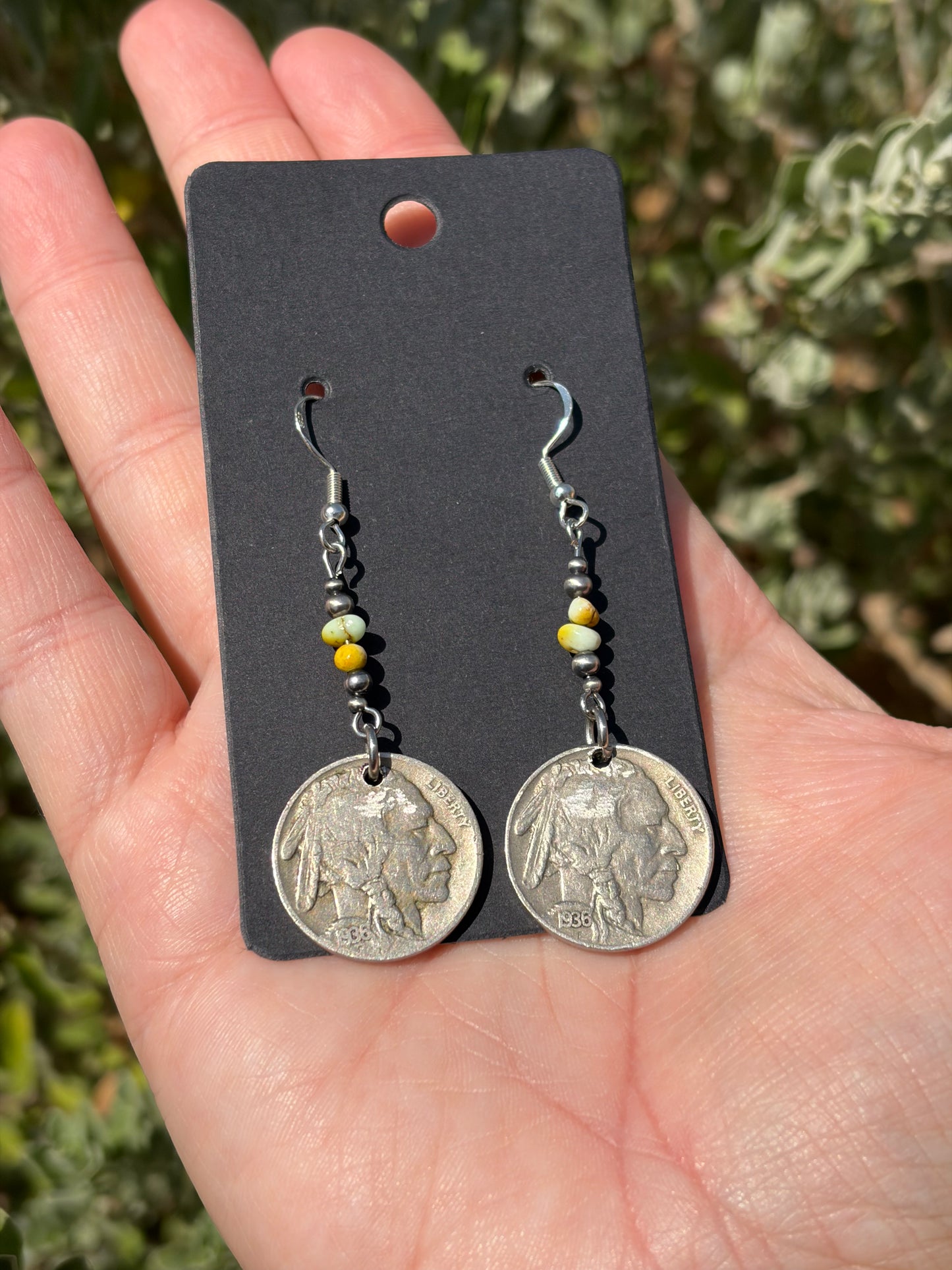 The Buffalo Nickel Earring Collection