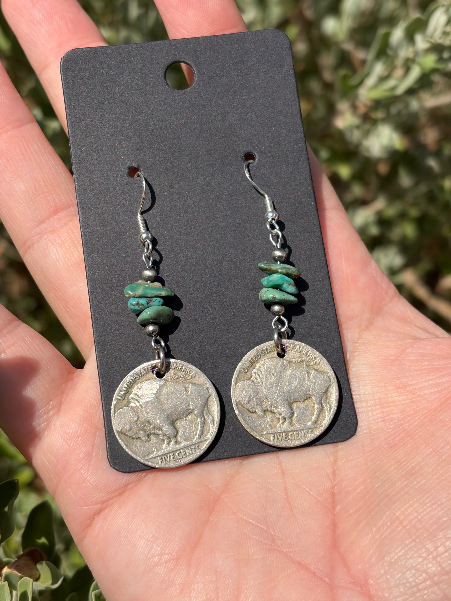 The Buffalo Nickel Earring Collection