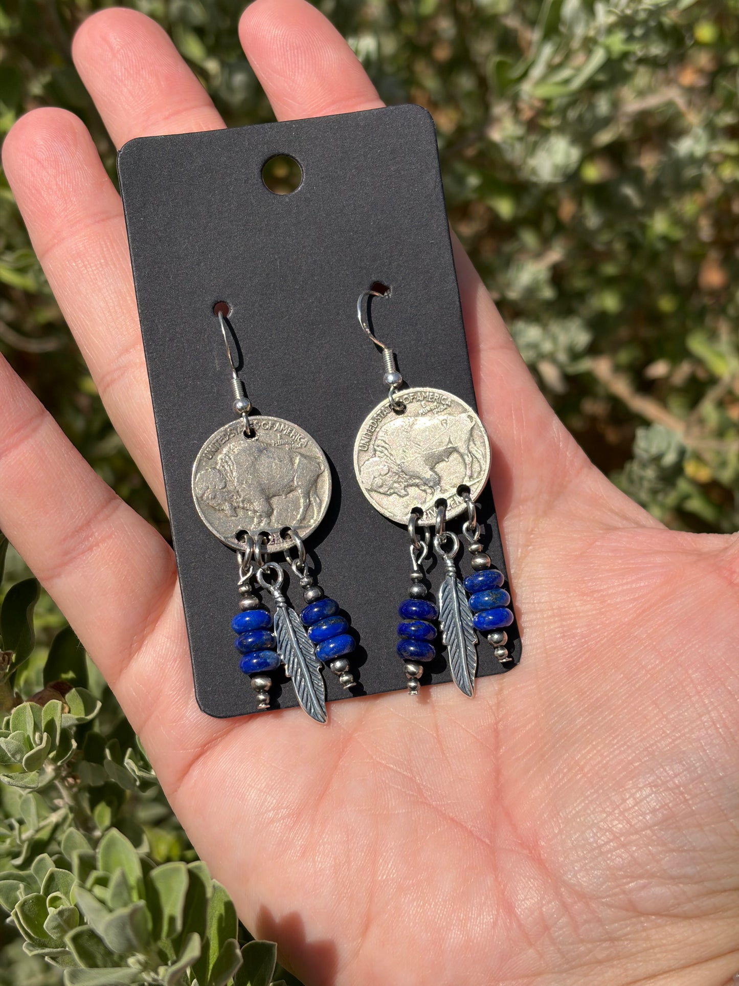 The Buffalo Nickel Earring Collection
