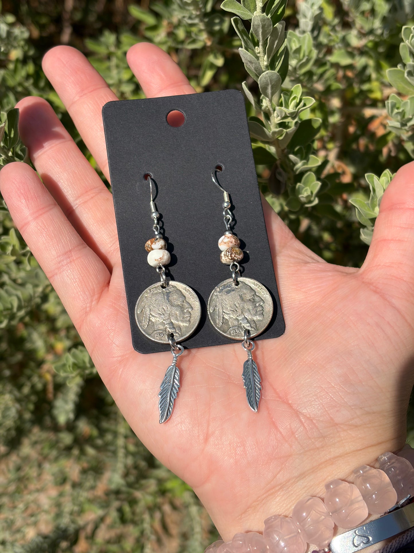 The Buffalo Nickel Earring Collection
