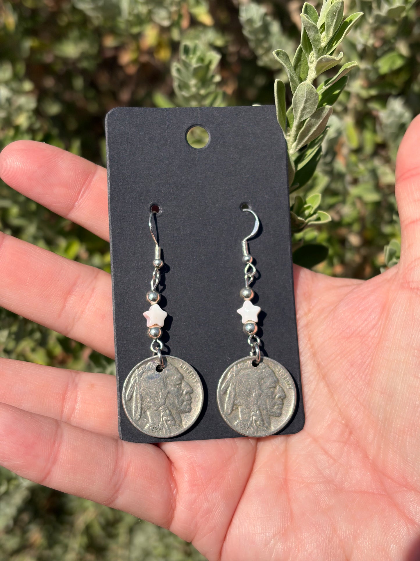 The Buffalo Nickel Earring Collection