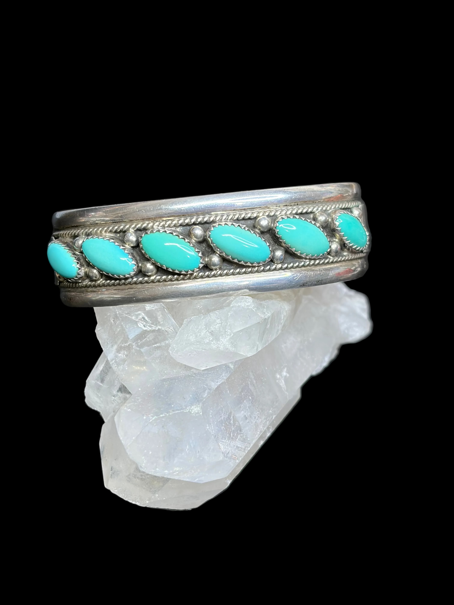 VTG Turquoise Cuff - Artist Signed