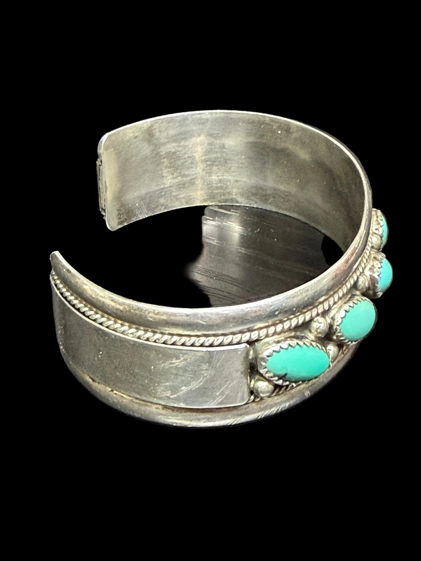 VTG Turquoise Cuff - Artist Signed