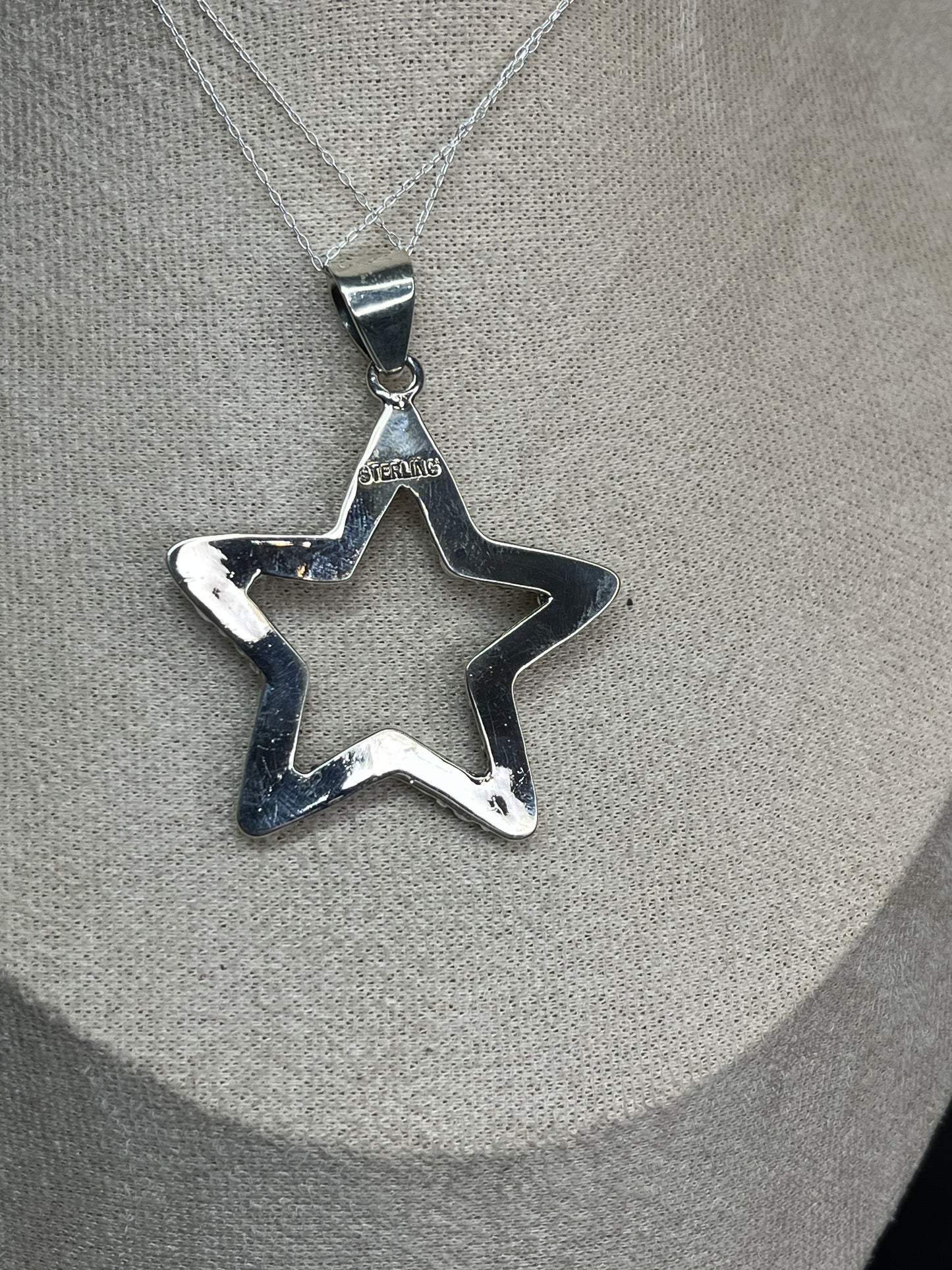 Kingman Turquoise Star Pendant