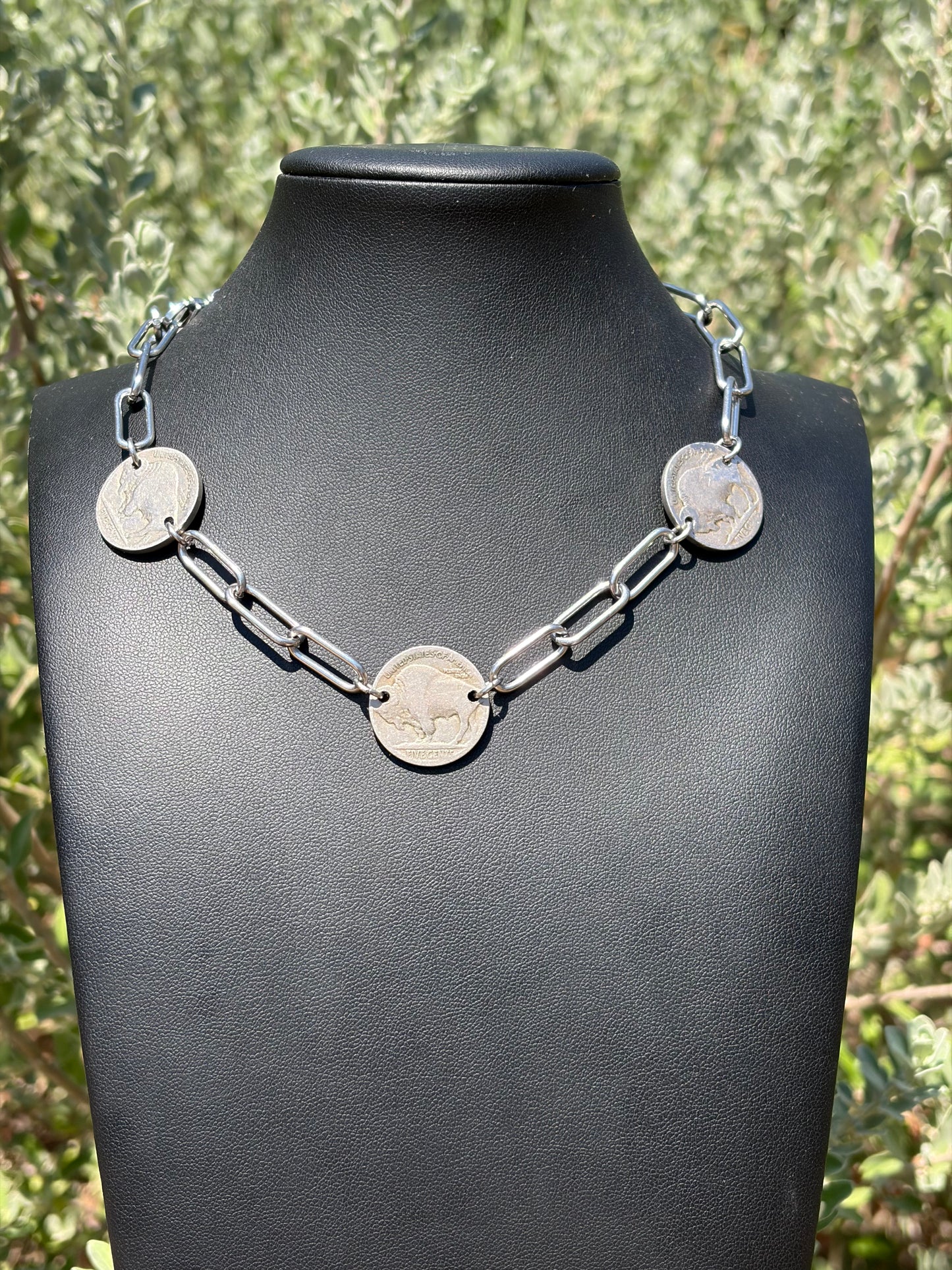 Desert Steel Buffalo Stampede Choker