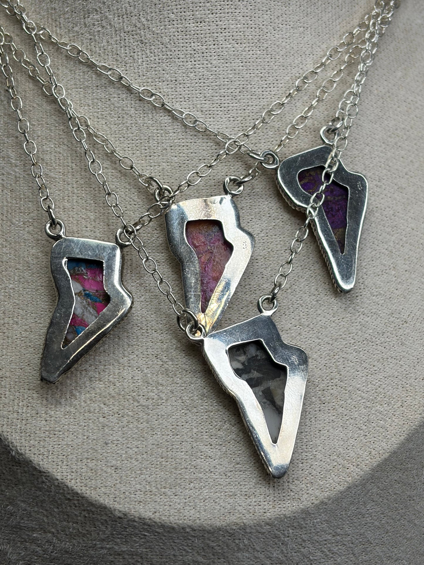 The Bolt Necklace - Sterling Silver