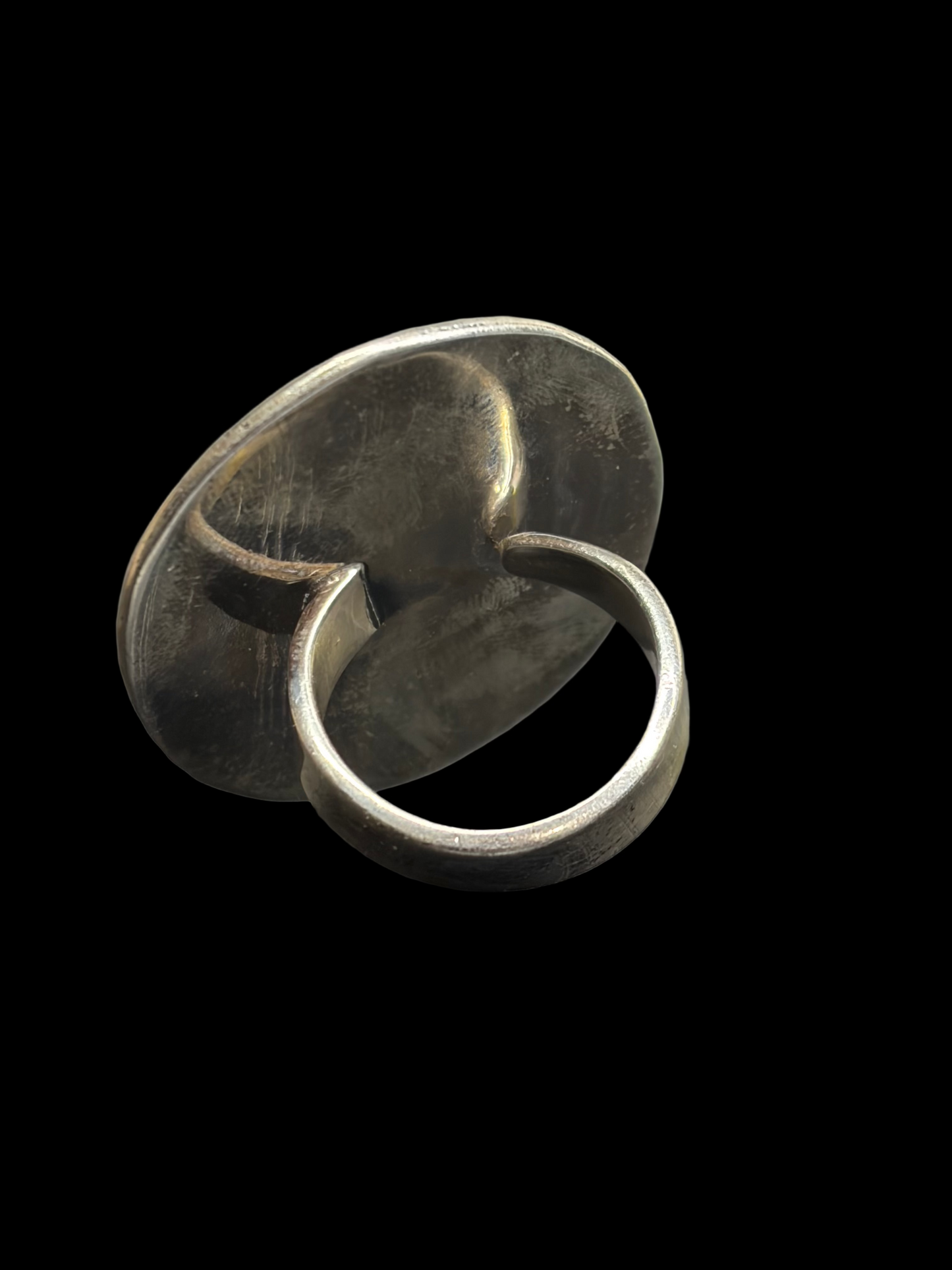 Handmade Natural Pink Opal Ring - Adjustable