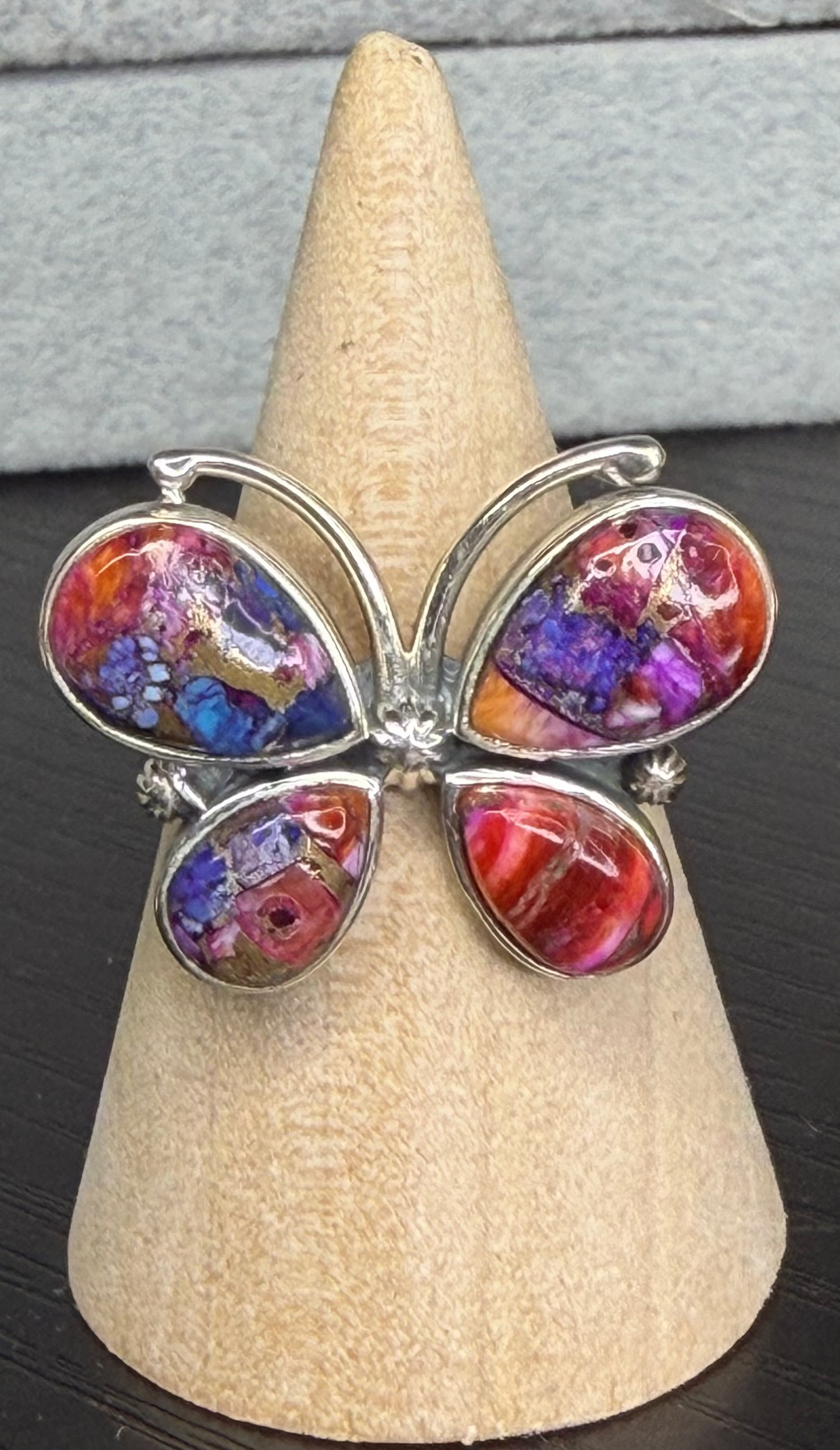 Sterling Silver Butterfly Rings