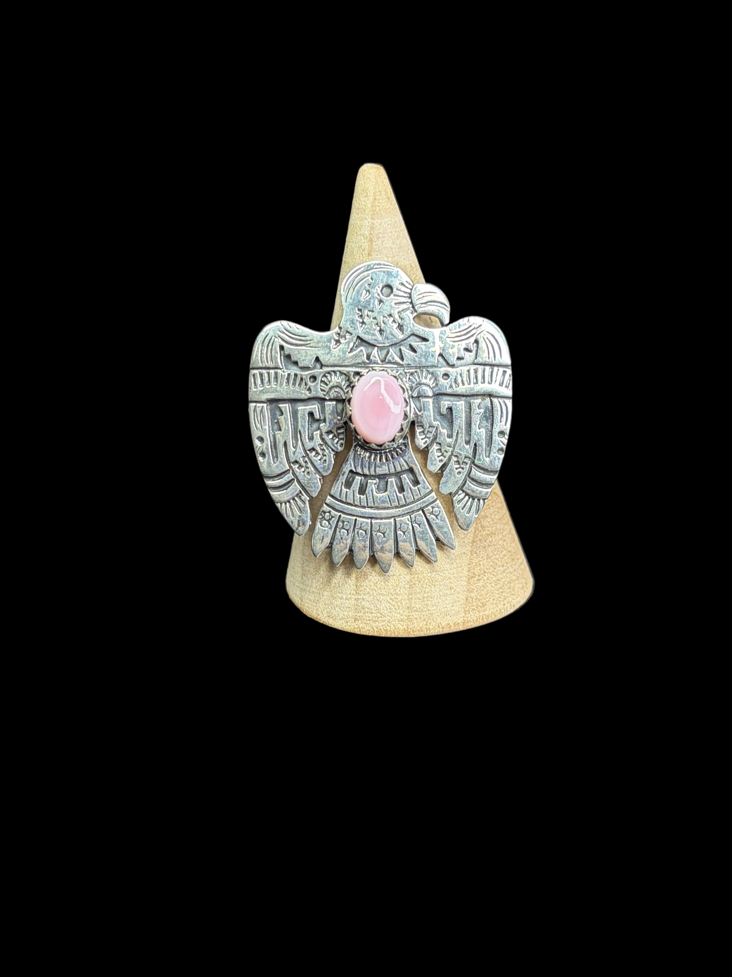 Handcrafted Thunderbird Rings