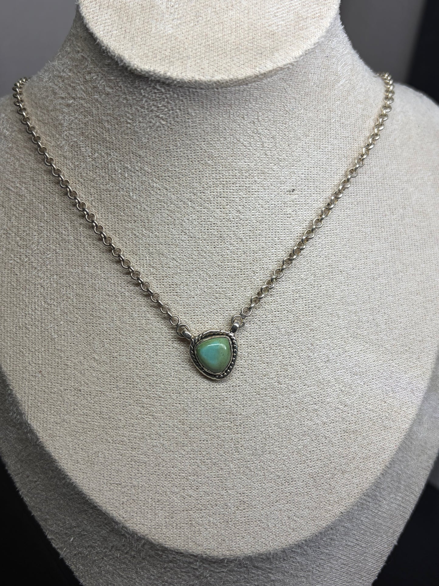 Sterling Silver Palomino Necklace