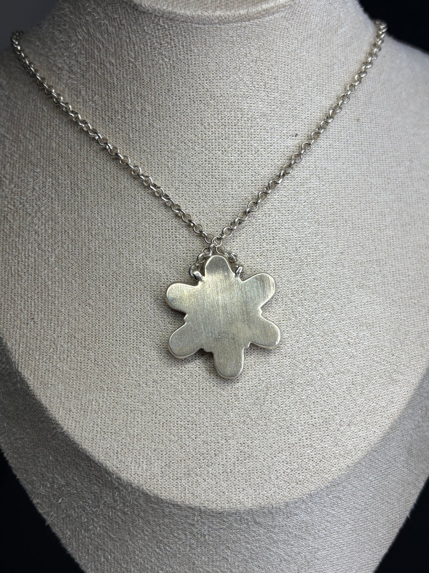 White Buffalo Cluster Necklace