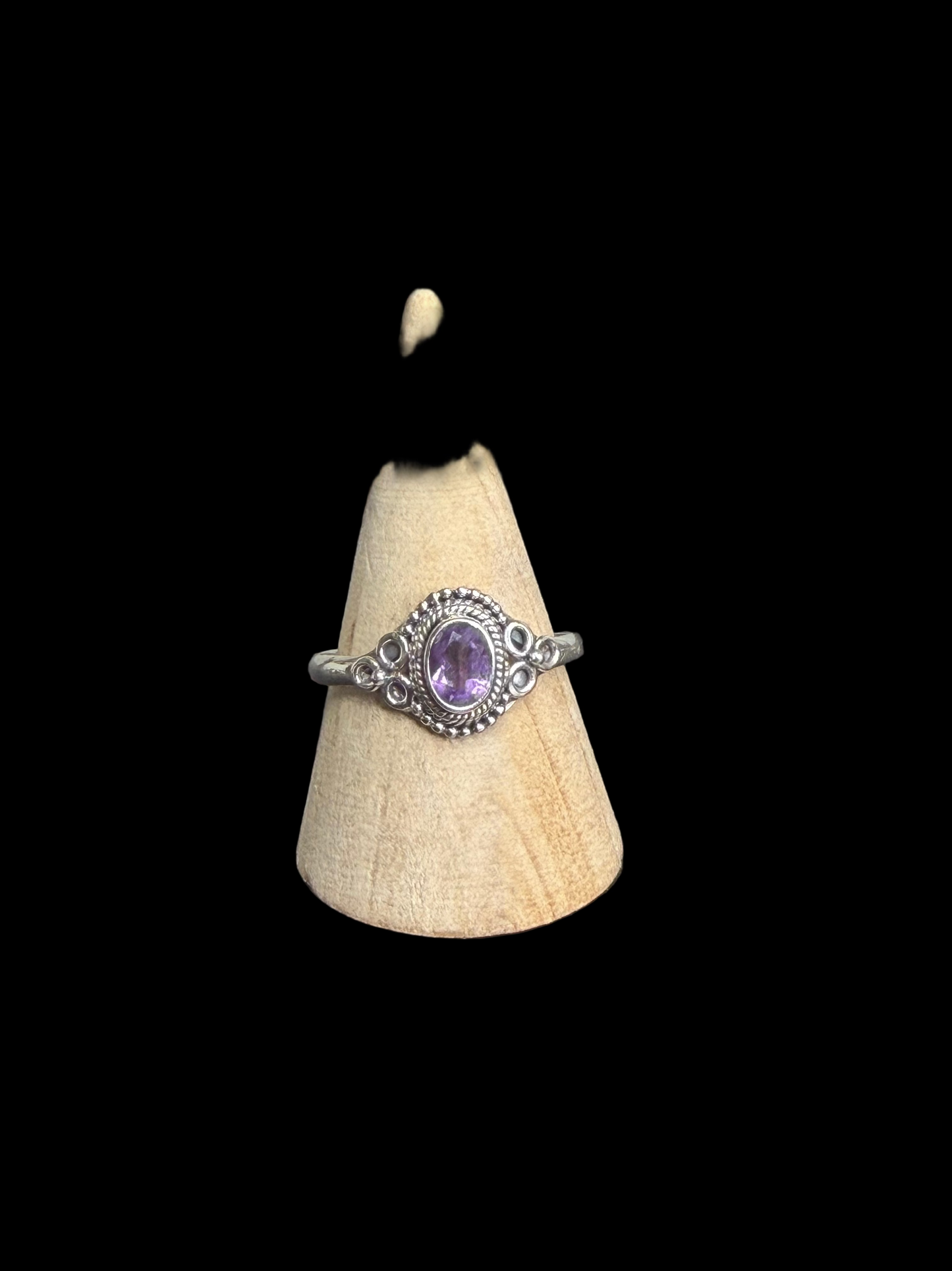 Dainty Gemstone Rings - size 12