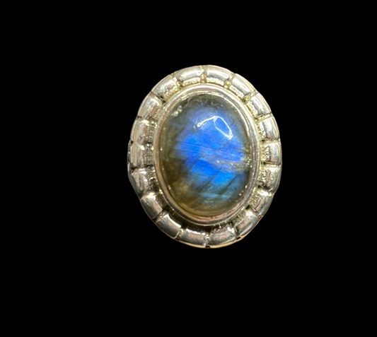 Labradorite Ring - size 5.5