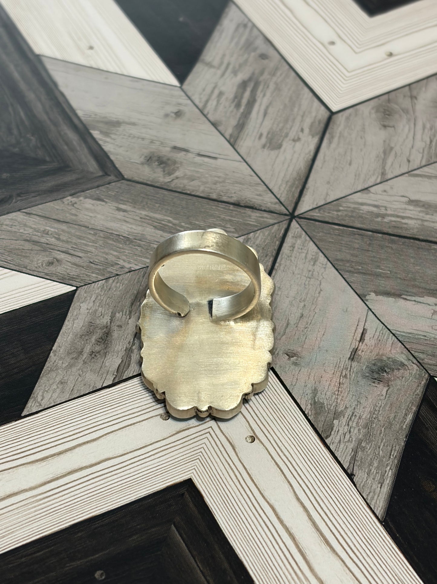 Stunning Golden Hills Statement Ring - Adjustable