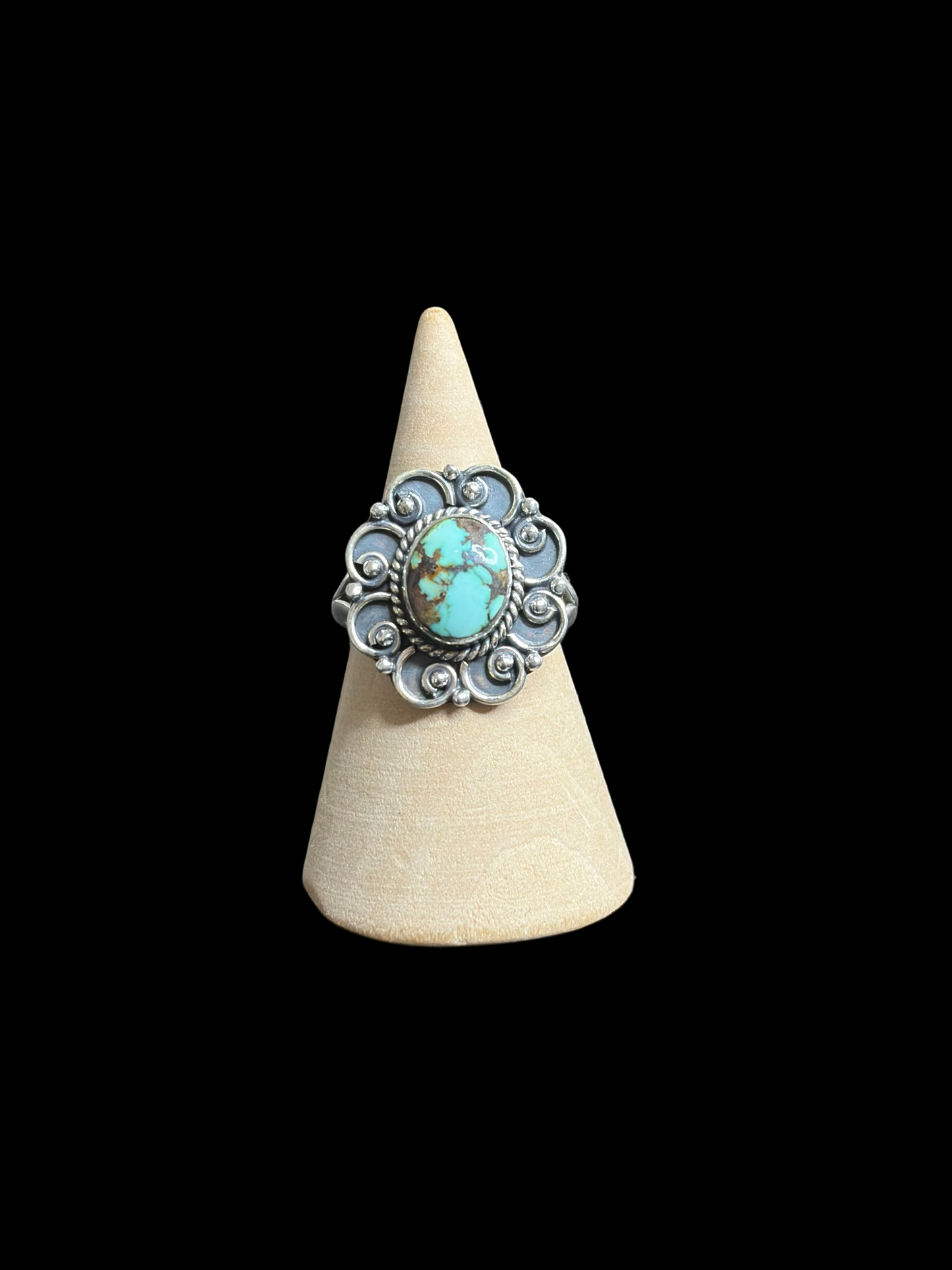 Size 9 Handcrafted Turquoise Rings
