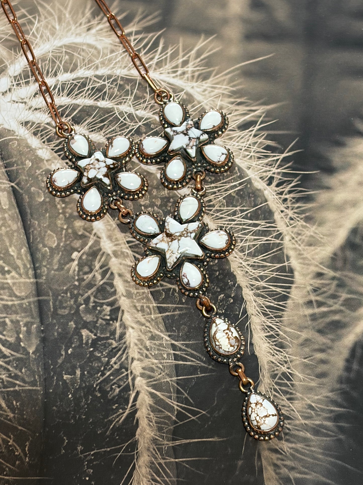 COPPER - Wild Horse Jasper Statement Necklace