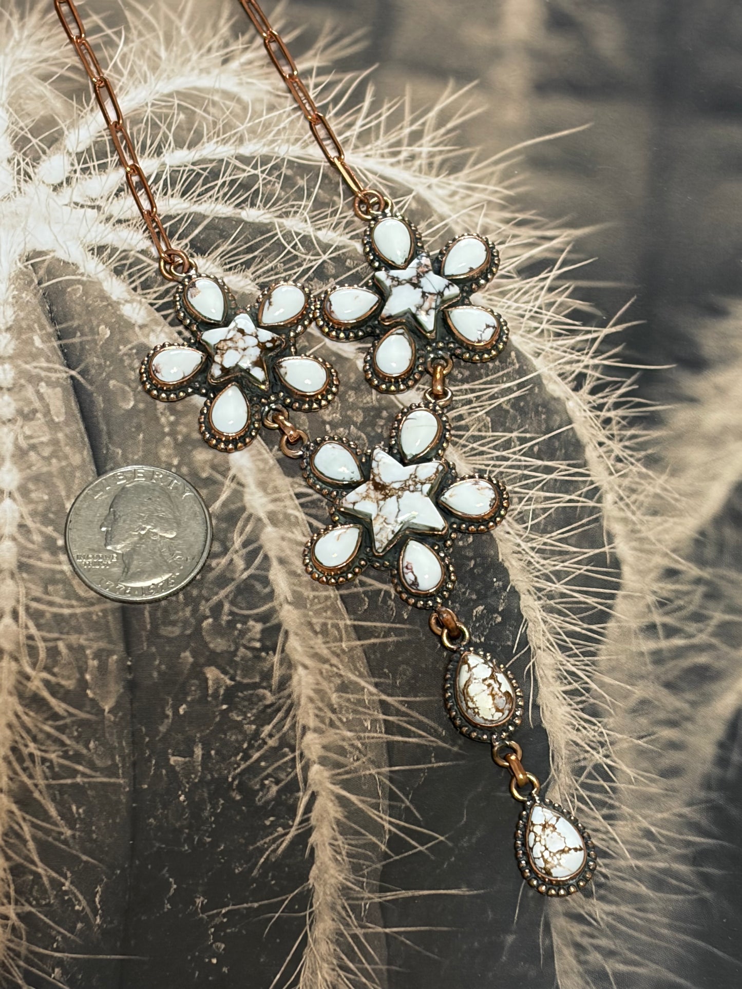 COPPER - Wild Horse Jasper Statement Necklace
