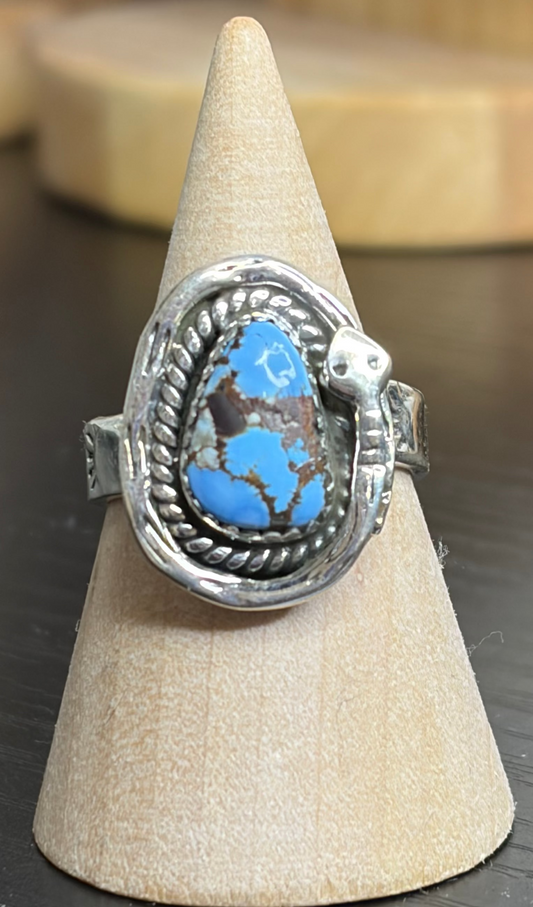 Golden Hills Turquoise Ring - Adjustable