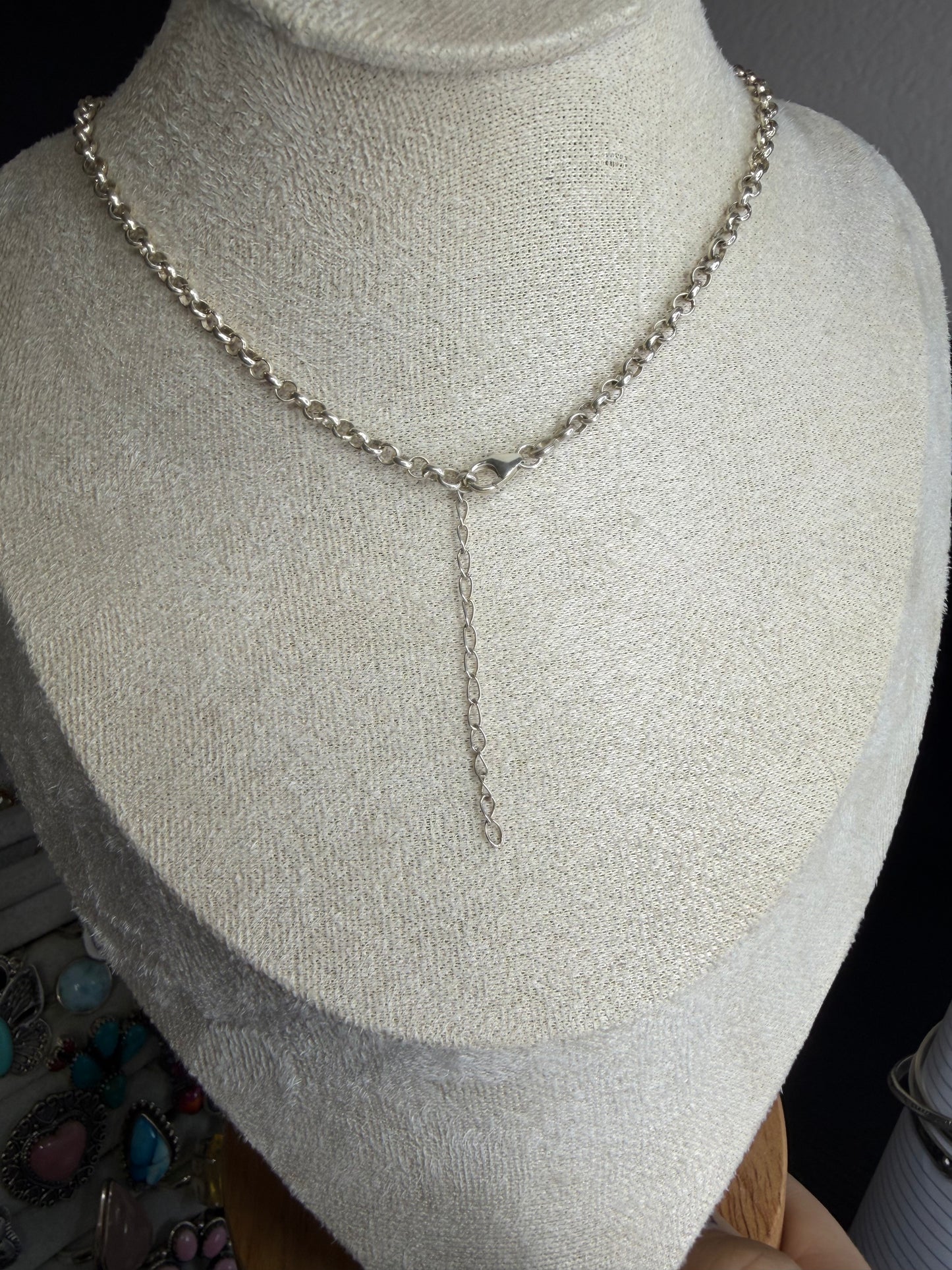 White Buffalo Bar Necklace