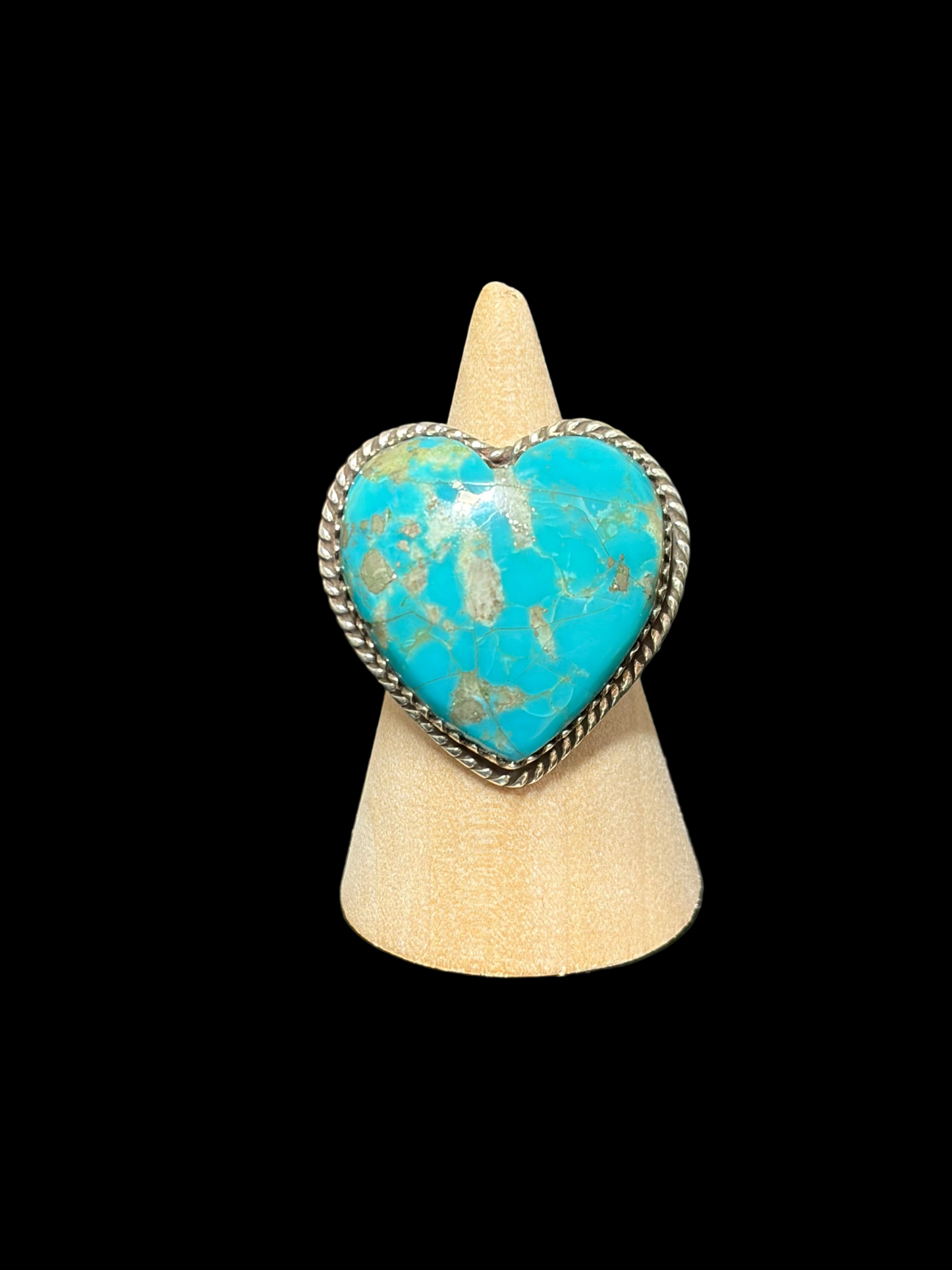 Arizona Turquoise Heart Rings