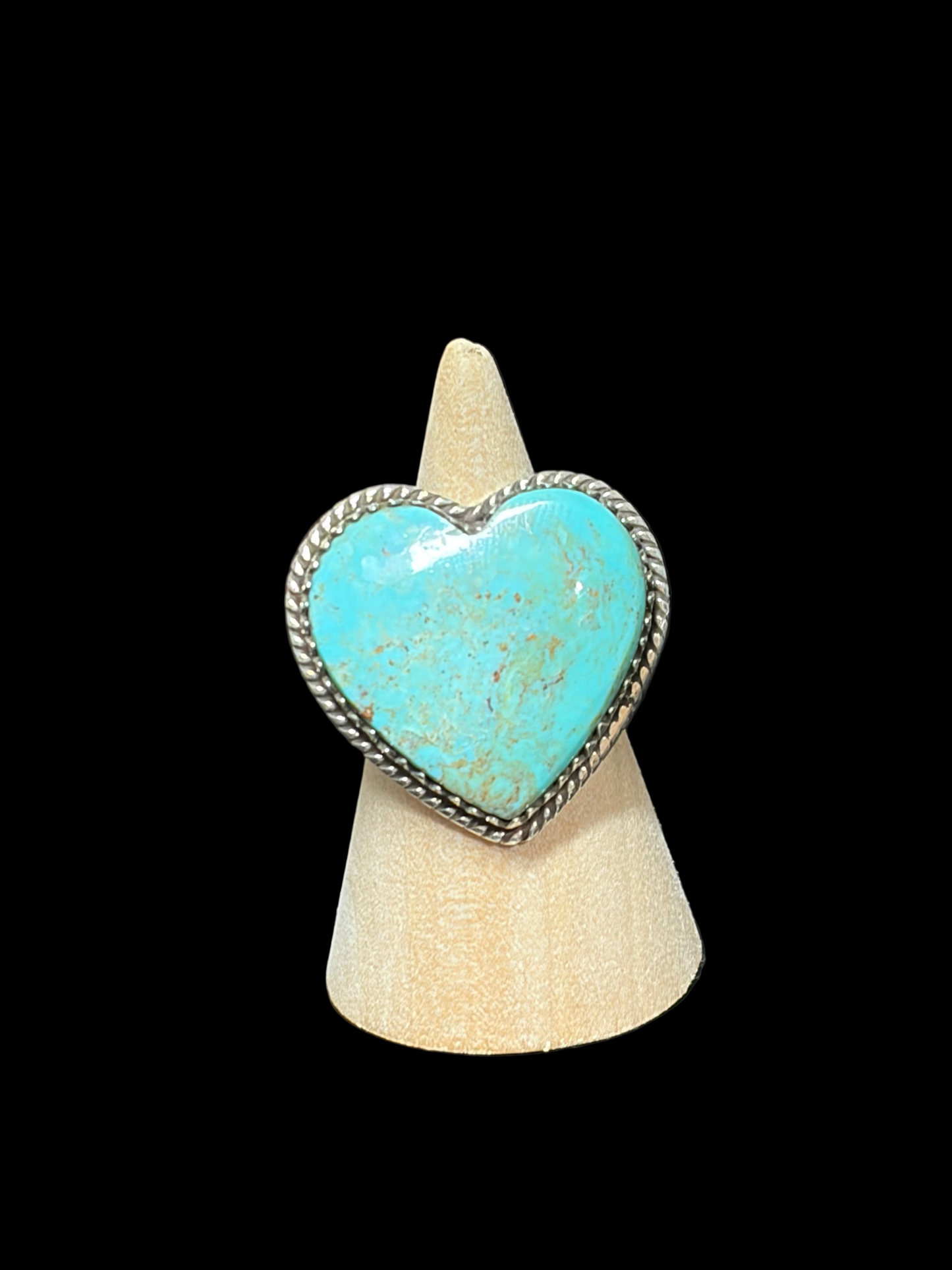 Arizona Turquoise Heart Rings