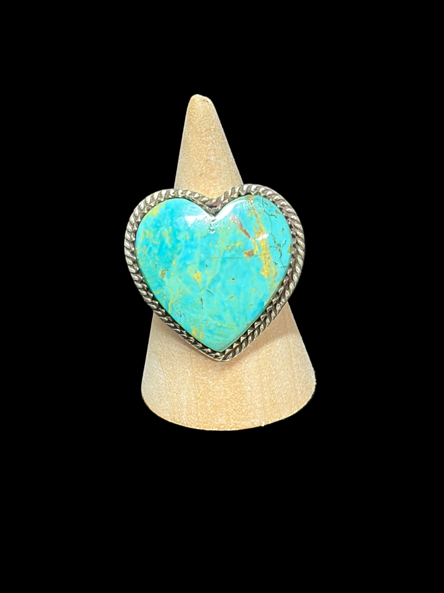 Arizona Turquoise Heart Rings