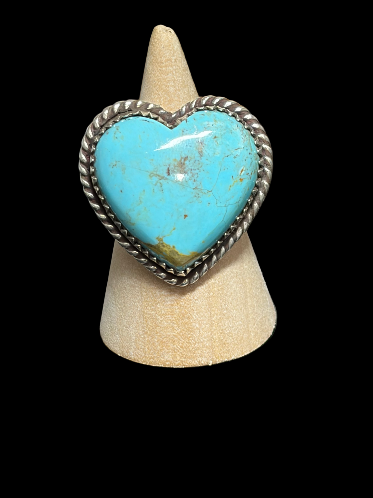Arizona Turquoise Heart Rings