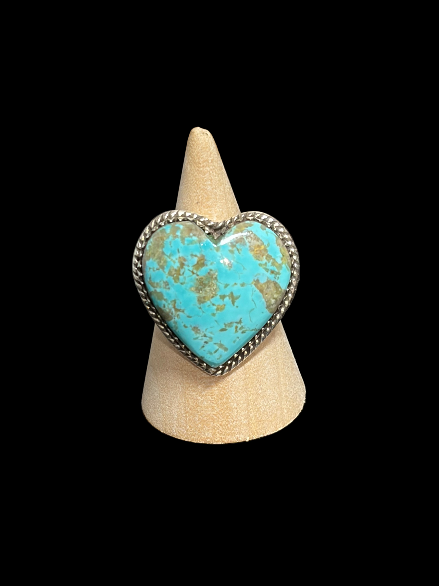 Arizona Turquoise Heart Rings