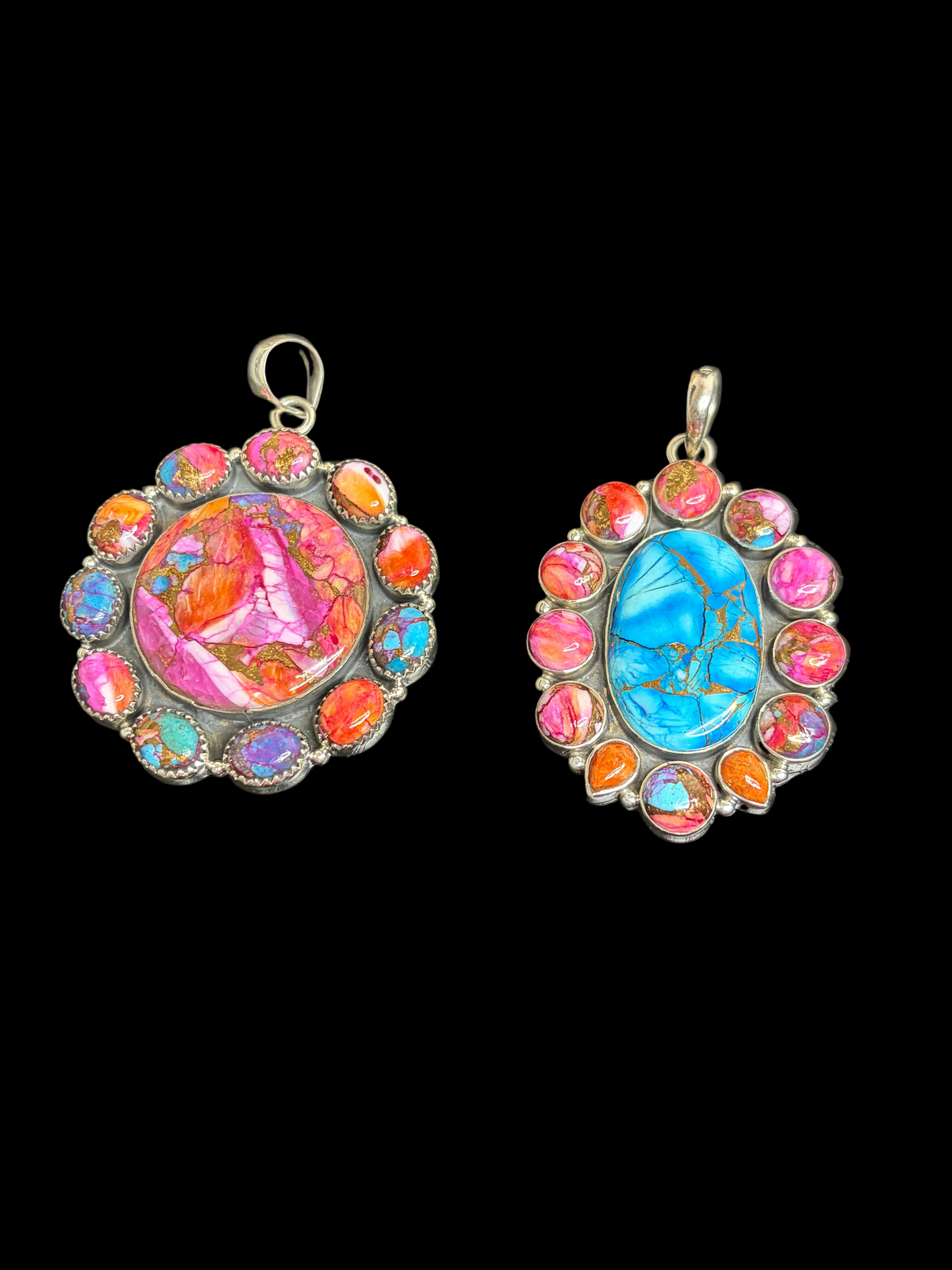 Dahlia Statement Pendants