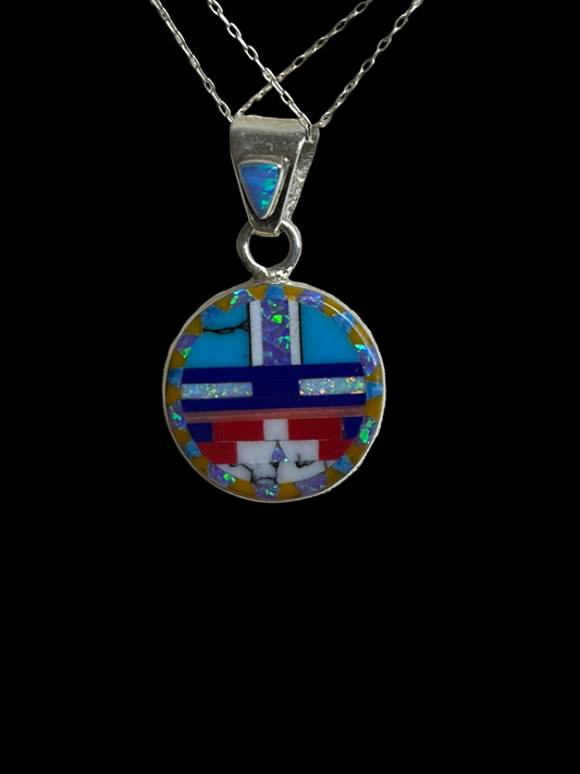 Micro-Inlay Pendant - Artist Signed